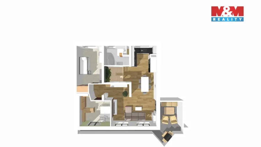 Prodej bytu 3+kk, Hradec Králové, Na Občinách, 106 m2