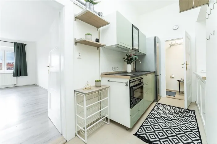 Pronájem bytu 2+kk, Praha, Biskupcova, 48 m2