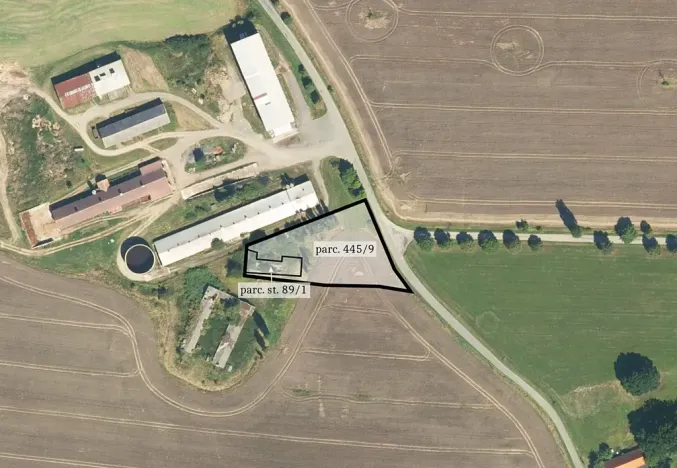 Prodej komerčního pozemku, Minice, 3598 m2