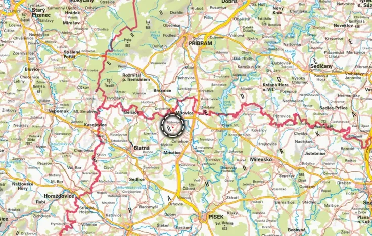 Prodej komerčního pozemku, Minice, 3598 m2