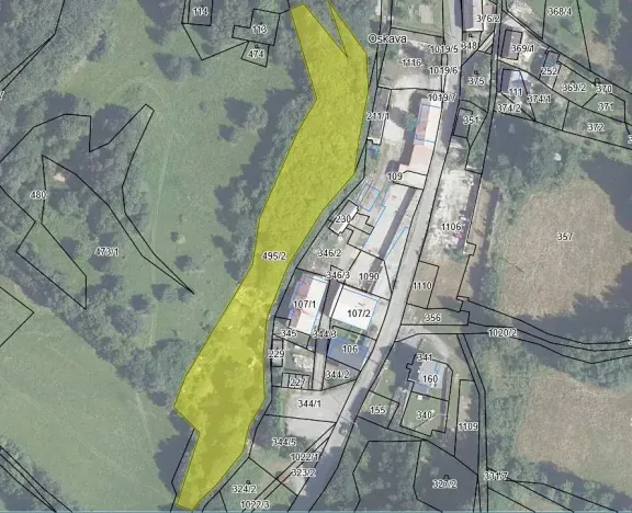 Prodej pozemku, Oskava, 5983 m2