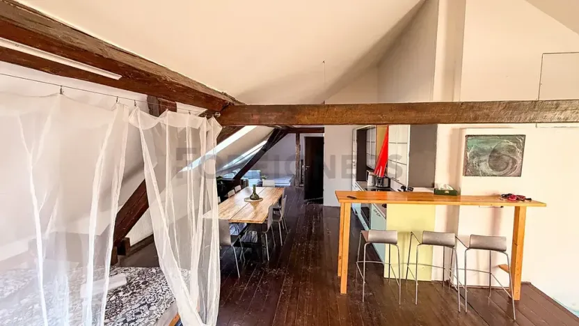 Pronájem půdního prostoru, Praha - Smíchov, Staropramenná, 100 m2