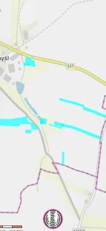 Prodej pole, Onomyšl, 73443 m2