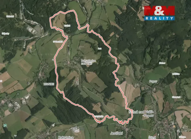 Prodej louky, Bohuslavice nad Vláří, 127756 m2