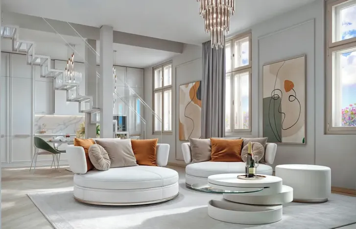 Prodej bytu 3+kk, Praha - Holešovice, Veverkova, 122 m2