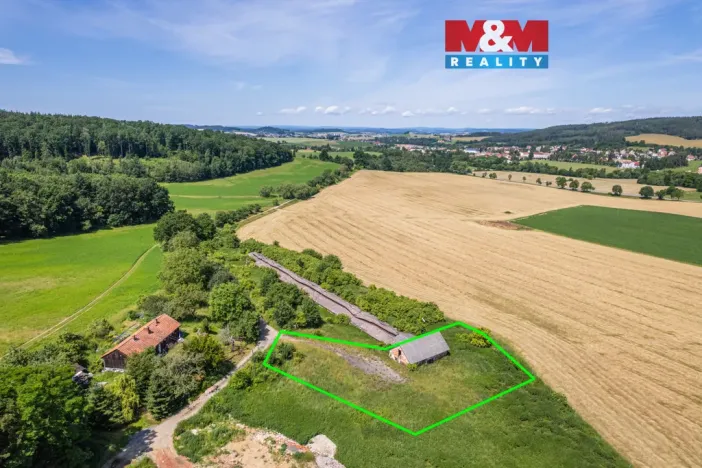 Prodej komerčního pozemku, Kosova Hora, 2362 m2