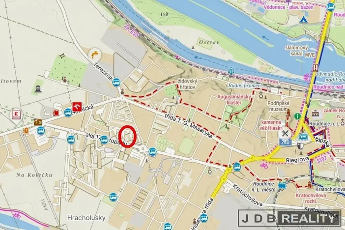 Pronájem bytu 1+1, Roudnice nad Labem, Alej 17. listopadu, 28 m2