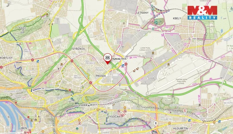 Prodej bytu 3+1, Praha - Prosek, Kytlická, 79 m2