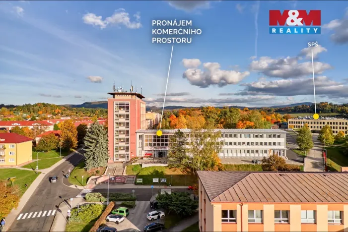 Pronájem obchodního prostoru, Ostrov, Lidická, 120 m2