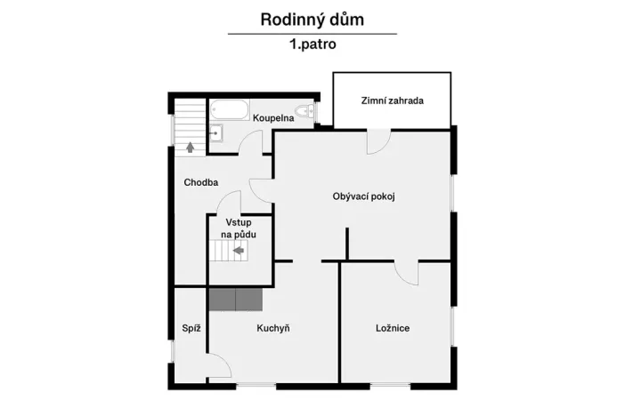 Pronájem rodinného domu, Stachy, 150 m2