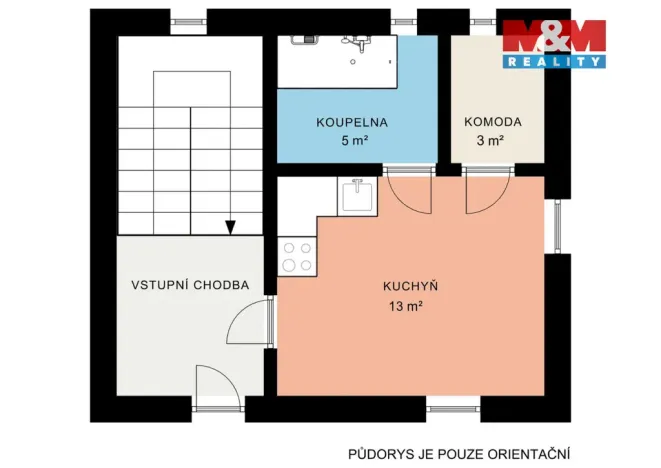 Prodej rodinného domu, Černvír, 43 m2