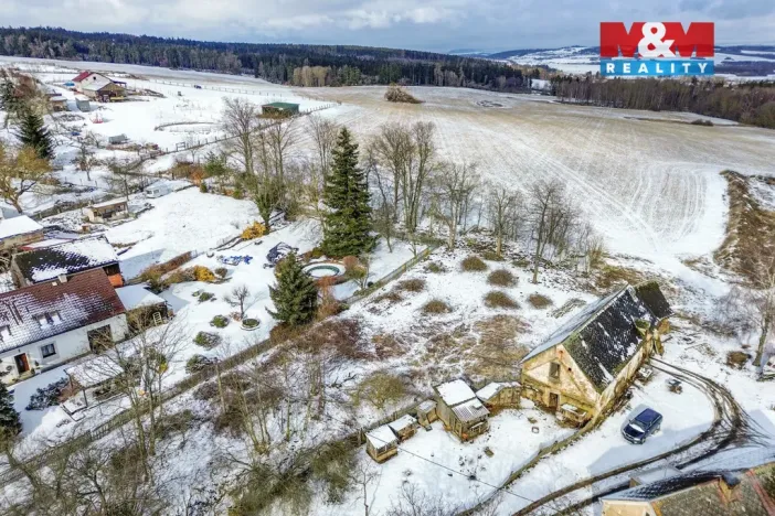 Prodej pozemku pro bydlení, Bezvěrov - Služetín, 817 m2