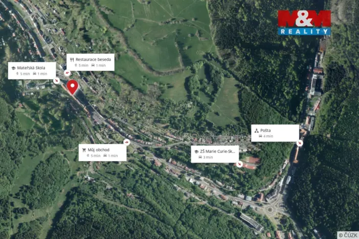 Prodej bytu 3+1, Jáchymov, třída Dukelských hrdinů, 60 m2