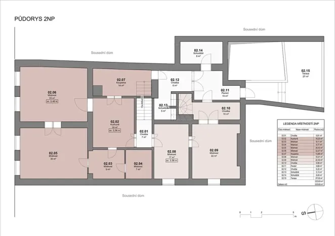 Prodej činžovního domu, Kutná Hora, Husova, 365 m2