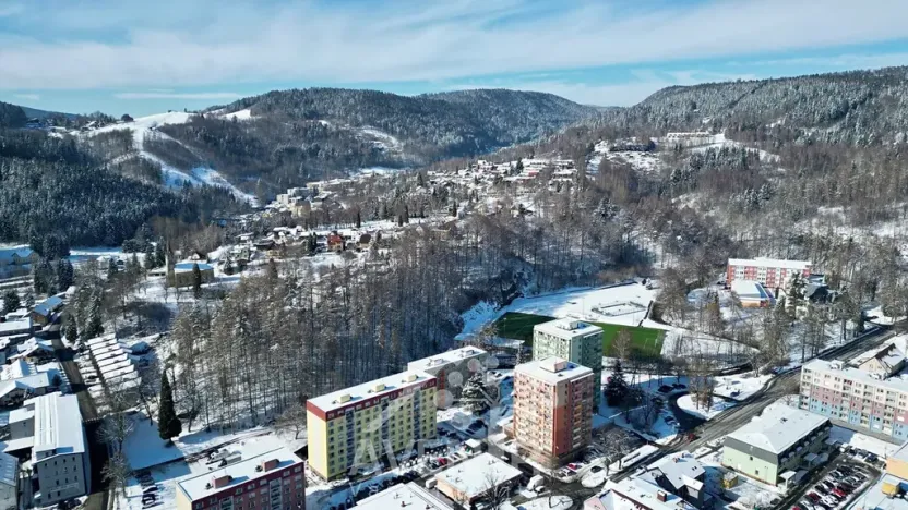 Prodej bytu 2+1, Desná, Krátká, 55 m2