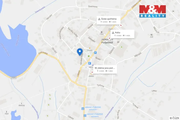 Pronájem obchodního prostoru, Jablonné v Podještědí, náměstí Míru, 68 m2