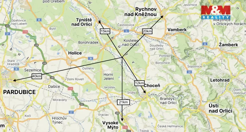 Prodej rodinného domu, Čermná nad Orlicí - Číčová, 57 m2