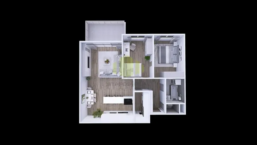 Pronájem bytu 3+kk, Olomouc, Topolová, 84 m2