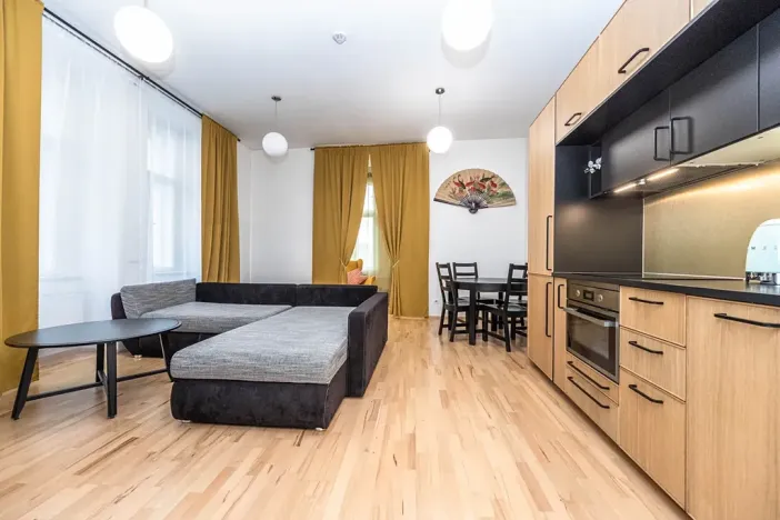 Prodej bytu 2+kk, Praha - Nové Město, Tyršova, 57 m2