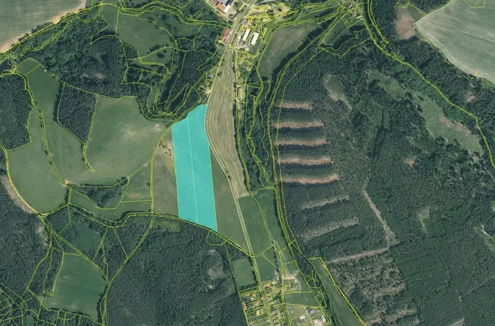 Prodej pole, Nečtiny, 45332 m2