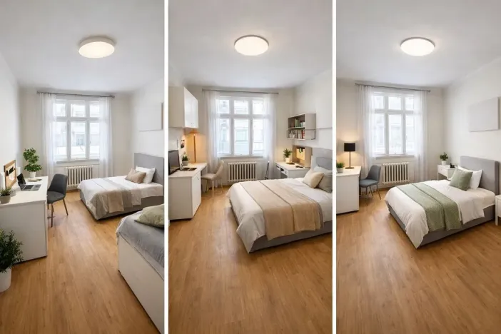 Pronájem bytu 3+1, Zlín, náměstí Míru, 90 m2