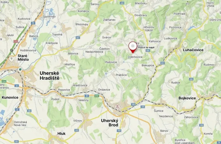 Prodej pozemku, Dobrkovice, 30313 m2