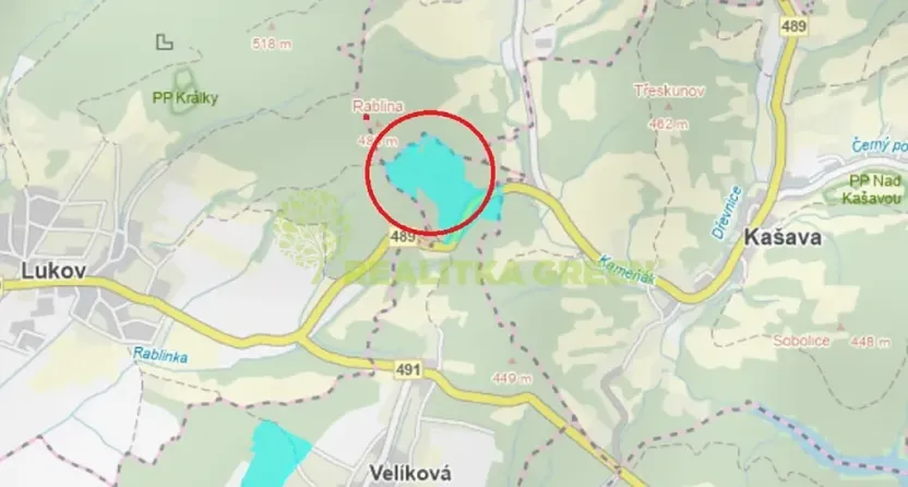 Prodej lesa, Zlín, 152613 m2