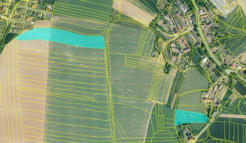 Dražba pole, Výrov, 21598 m2