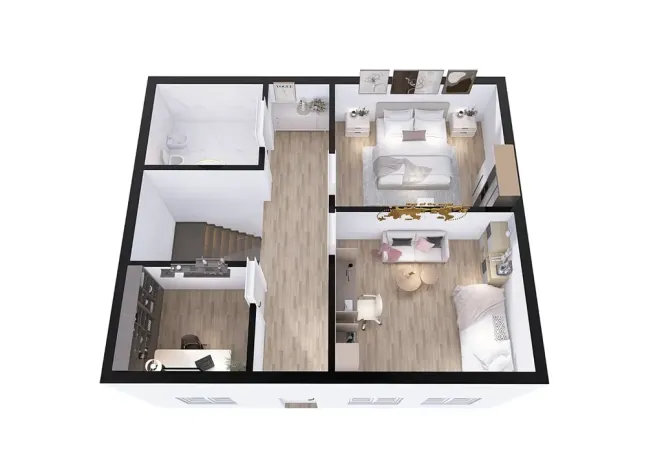 Prodej rodinného domu, Kyjov, Tyršova, 85 m2