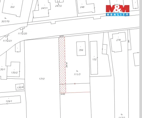 Prodej pozemku pro bydlení, Oskořínek, Ronovská, 1729 m2