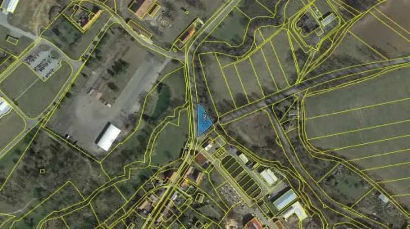 Prodej podílu pole, Mladá Vožice, 485 m2