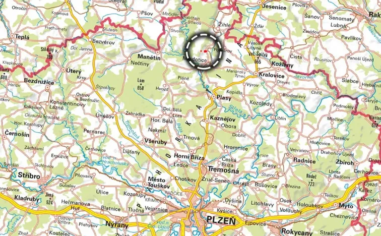 Prodej pole, Mladotice, 13772 m2