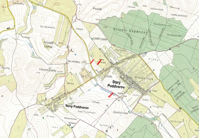 Prodej pole, Nový Poddvorov, 6090 m2