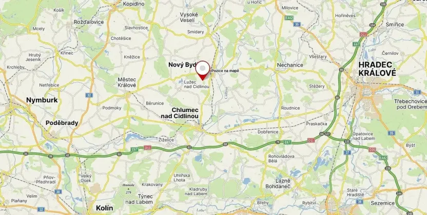 Prodej pozemku, Nový Bydžov - Zábědov, 1857 m2