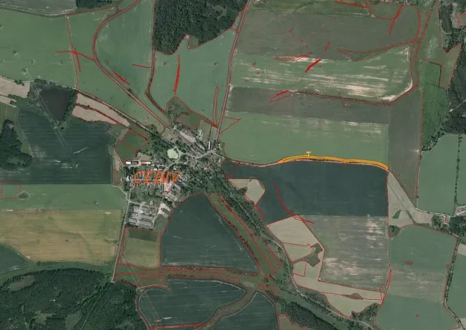 Prodej pole, Cebiv, 6401 m2