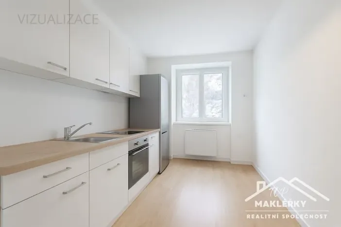 Prodej bytu 3+1, Velký Osek, Komenského, 56 m2