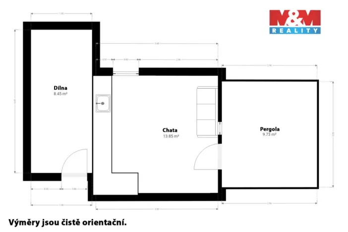 Prodej chaty, Klatovy - Klatovy II, 26 m2