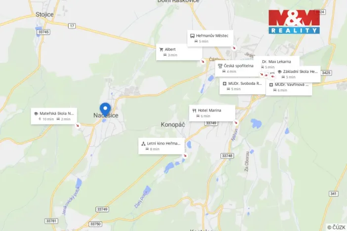 Prodej rodinného domu, Načešice, 311 m2