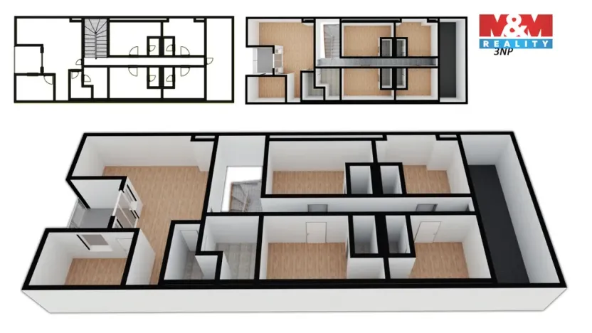 Prodej ubytování, Mukařov, 620 m2