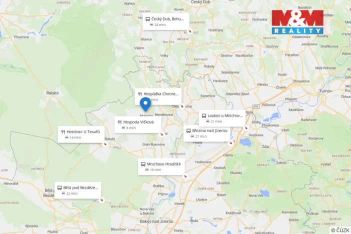 Prodej ubytování, Mukařov, 620 m2