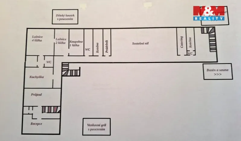 Prodej ubytování, Předslavice - Marčovice, 1740 m2