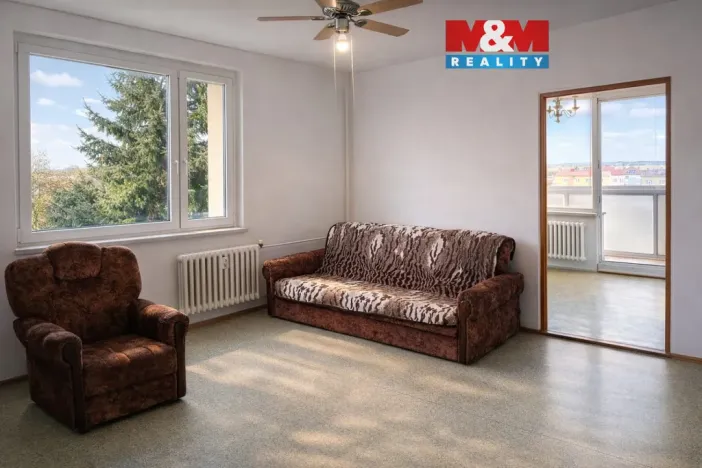 Pronájem bytu 3+1, Svitavy - Lány, Svitavská, 66 m2