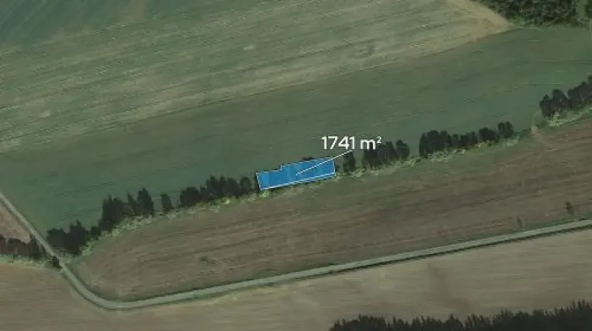 Prodej podílu pole, Výrov, 870 m2