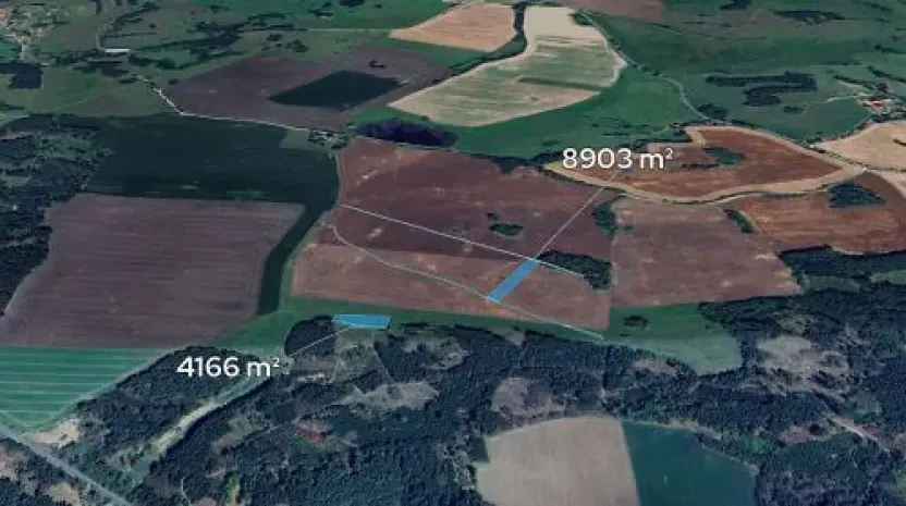 Prodej podílu pole, Milevsko, 2639 m2