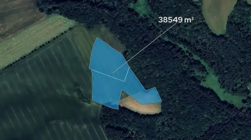 Prodej podílu pole, Řepín, 803 m2