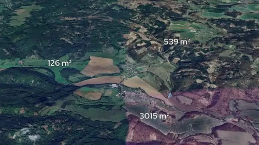 Prodej podílu pole, Vranová Lhota, 736 m2