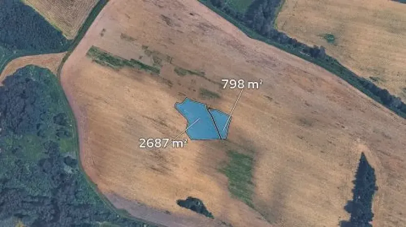 Prodej podílu pole, Veselí nad Lužnicí, 435 m2