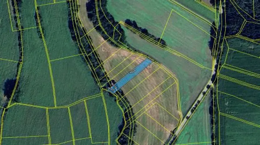 Prodej podílu pole, Načeradec, 666 m2