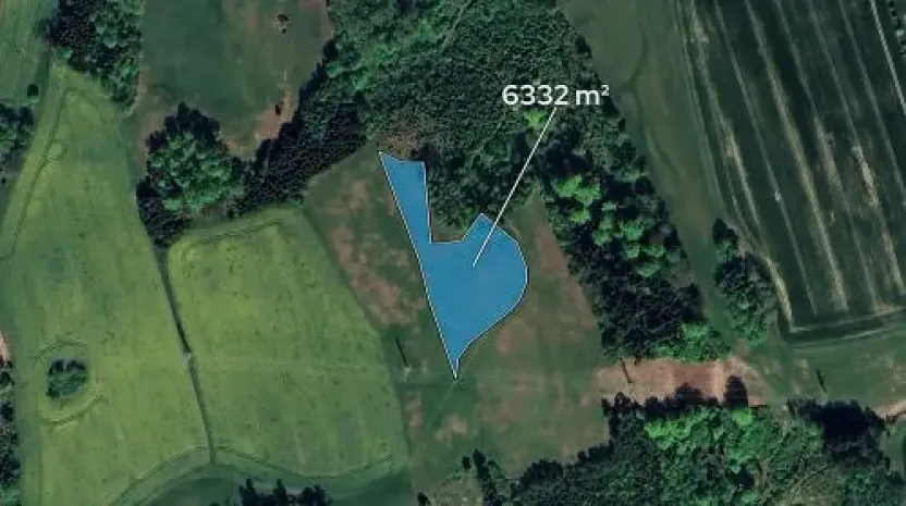 Prodej podílu pole, Široký Důl, 1055 m2