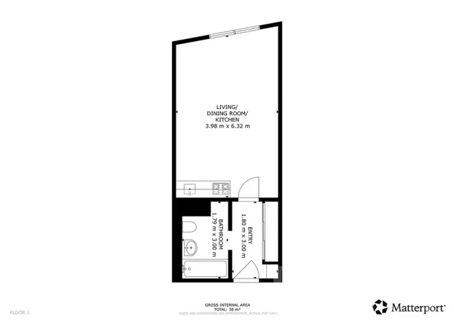 Pronájem bytu 1+kk, Praha - Smíchov, Pod Barvířkou, 36 m2